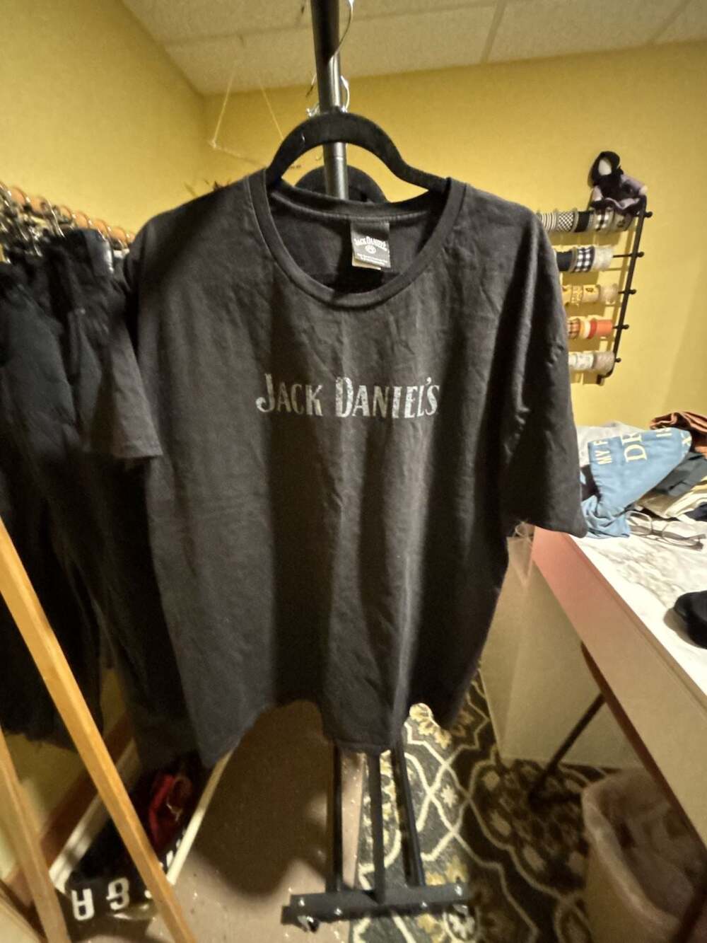 Jack Daniel's Field Tester T-Shirt, Black, XL